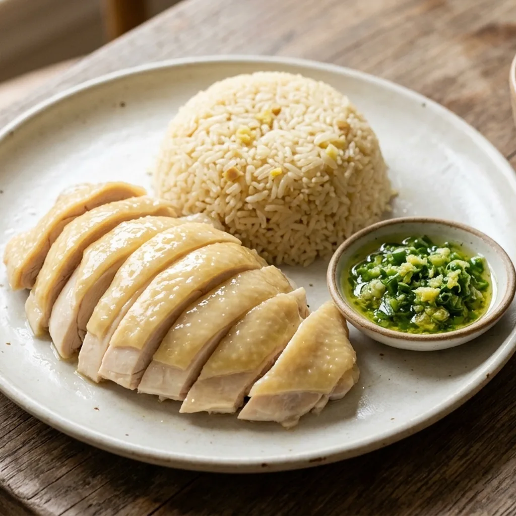 Hainanese Chicken Rice — Singaporean recipe