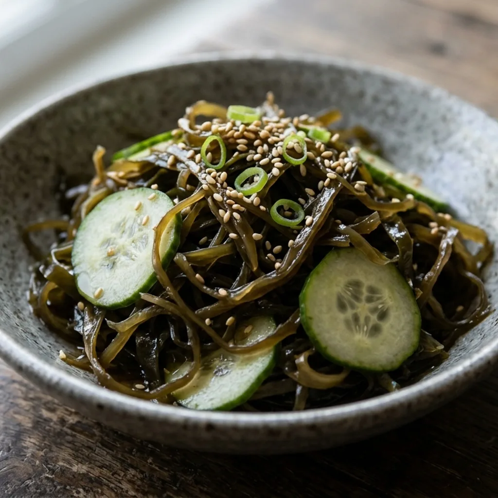 Wakame Seaweed Salad — Japanese recipe