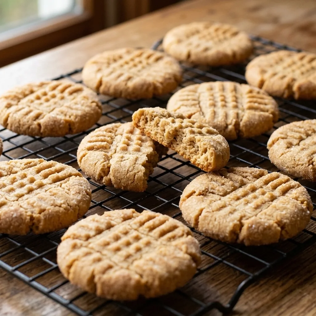 Peanut Butter Cookies — American recipe