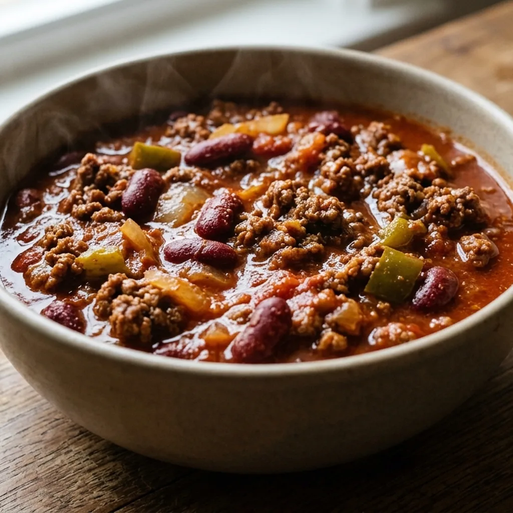 Beef and Bean Chili — American recipe