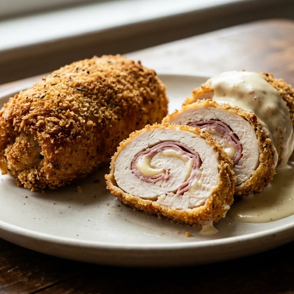 Chicken Cordon Bleu — French recipe