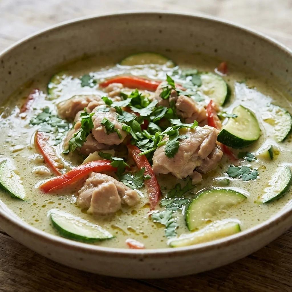 Thai Green Curry with Chicken — Thai recipe
