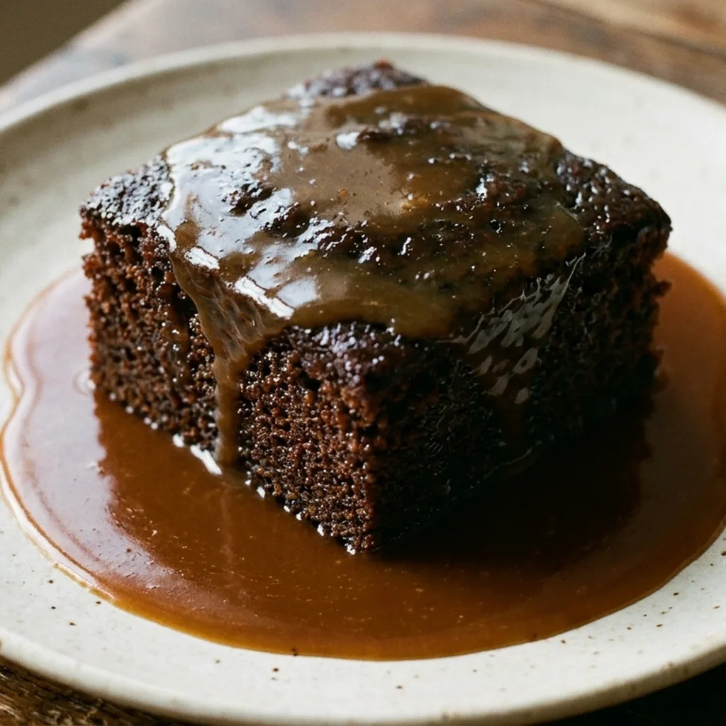 Sticky Toffee Pudding — British recipe
