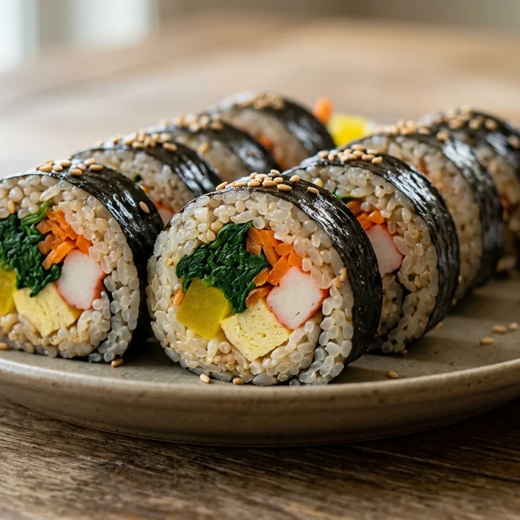 Kimbap — Korean recipe