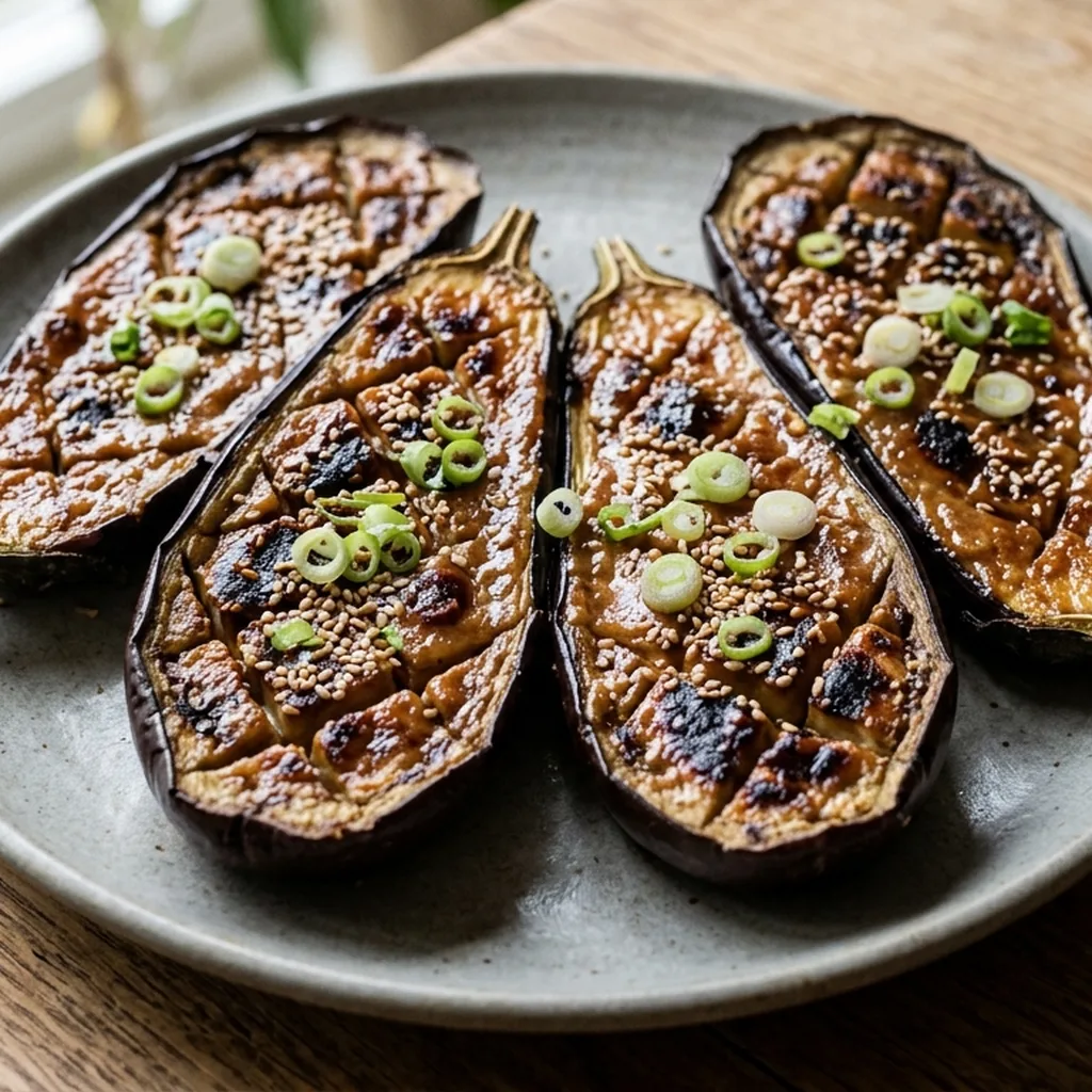 Miso-Glazed Eggplant — Japanese recipe