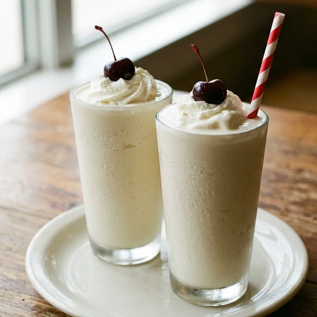 Vanilla Milkshake — American recipe