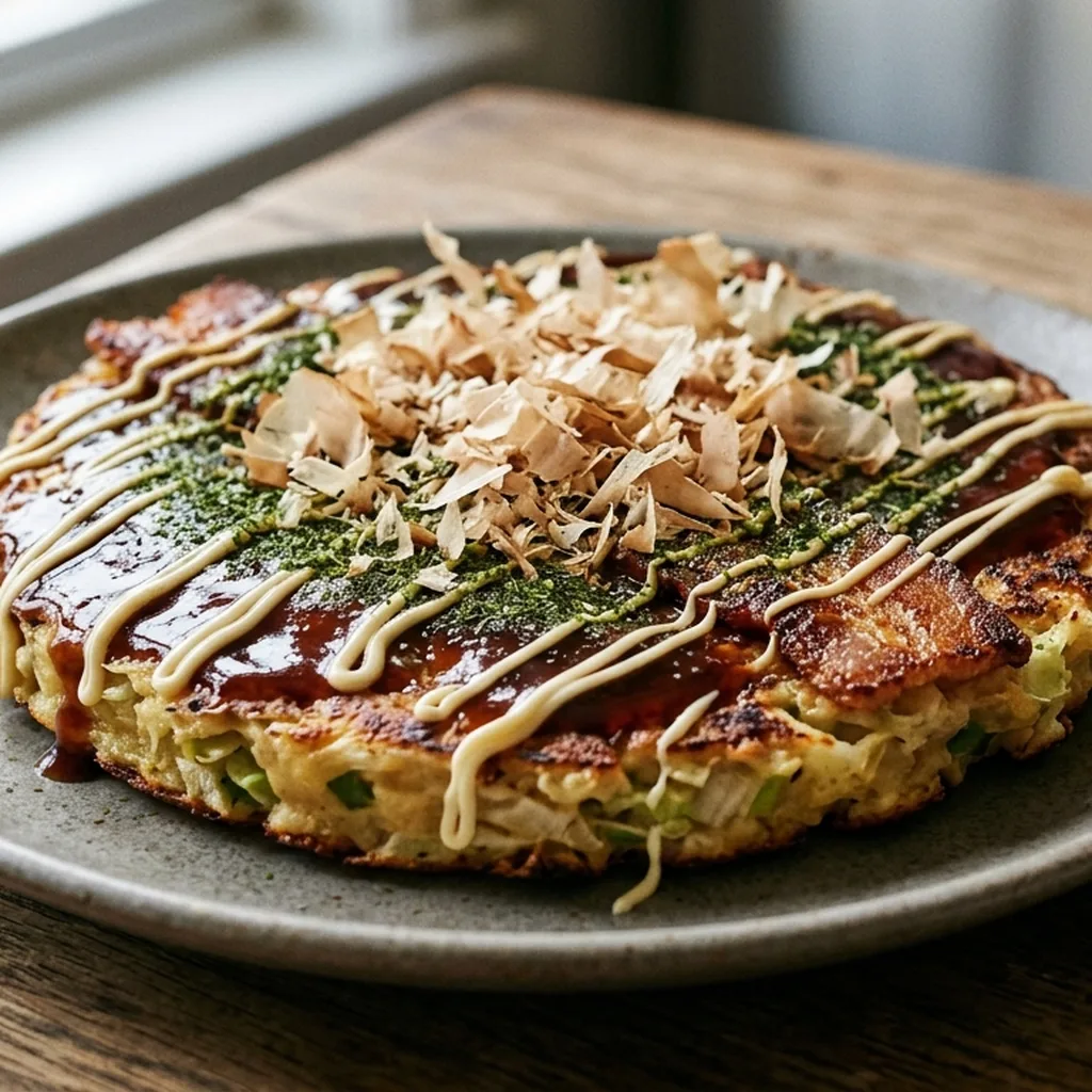 Okonomiyaki — Japanese recipe