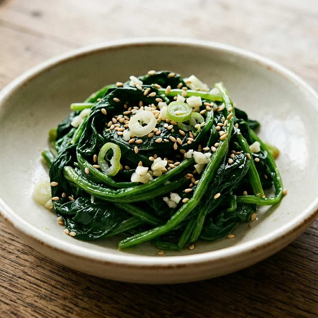 Sigeumchi Namul — Korean recipe