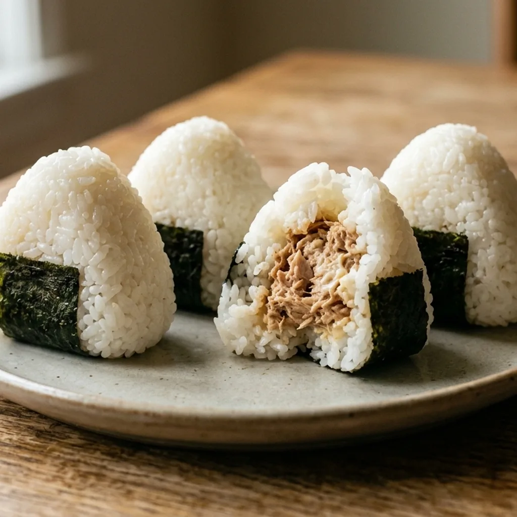 Tuna Mayo Onigiri — Japanese recipe
