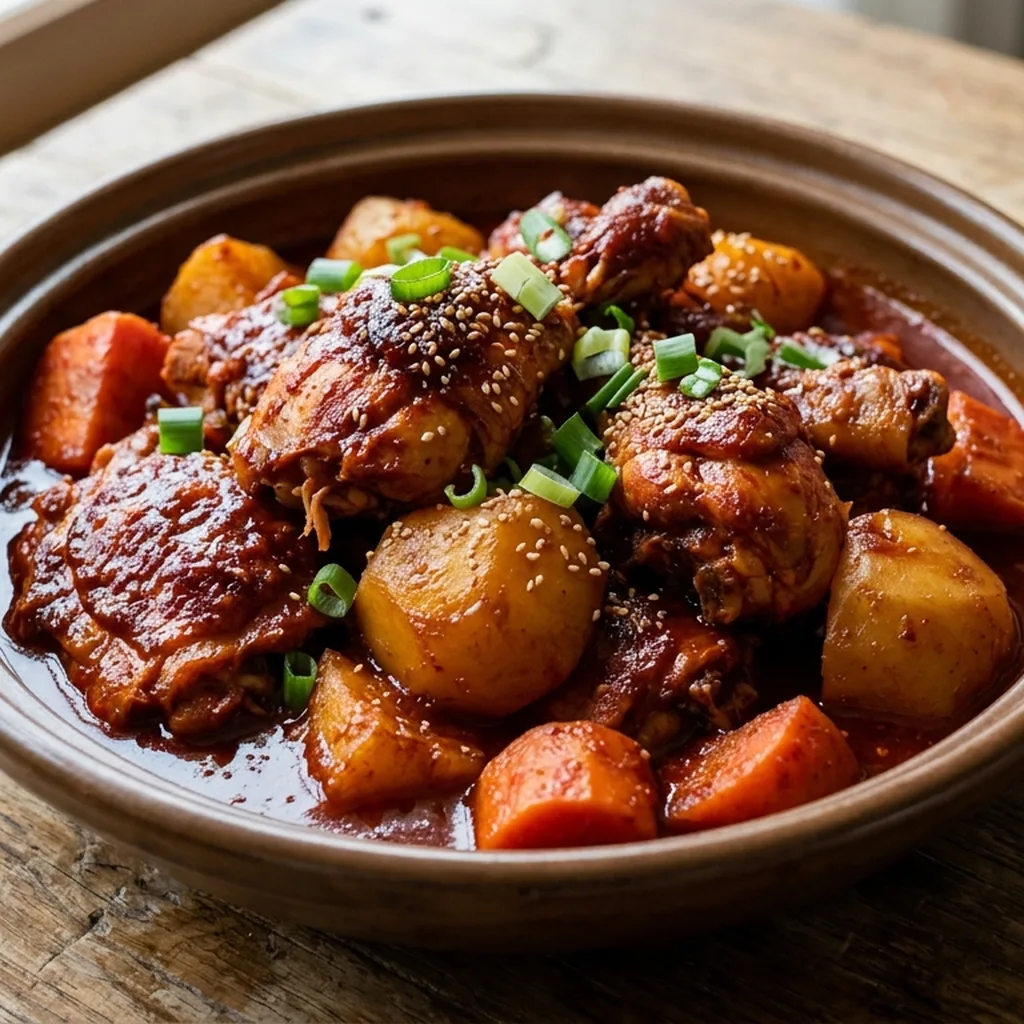 Dakdoritang — Korean recipe