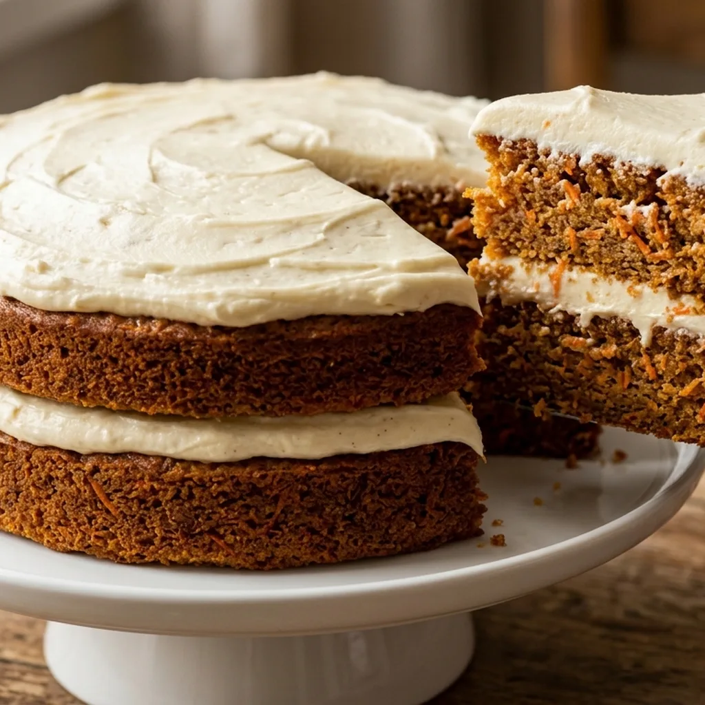 Carrot Cake with Cream Cheese Frosting