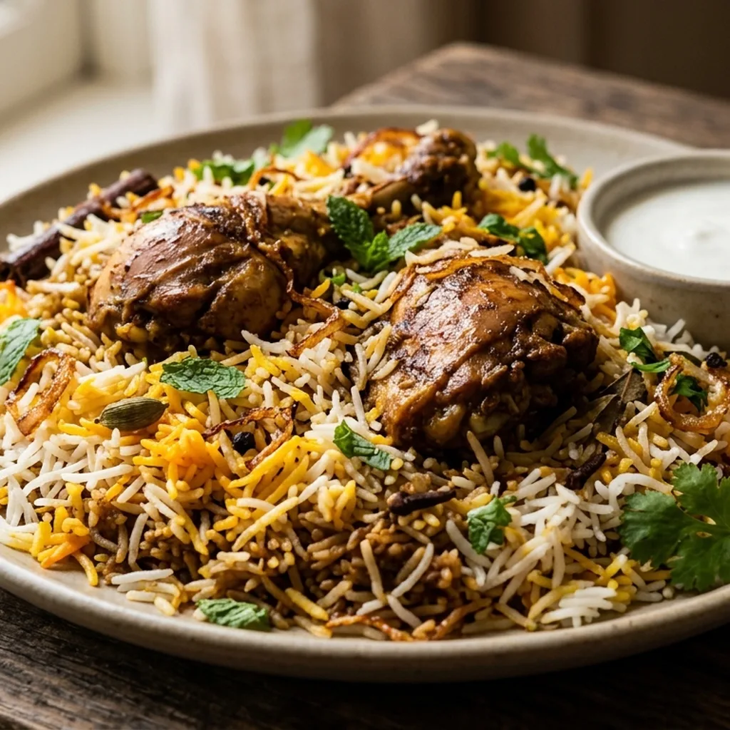 Chicken Biryani — Indian recipe