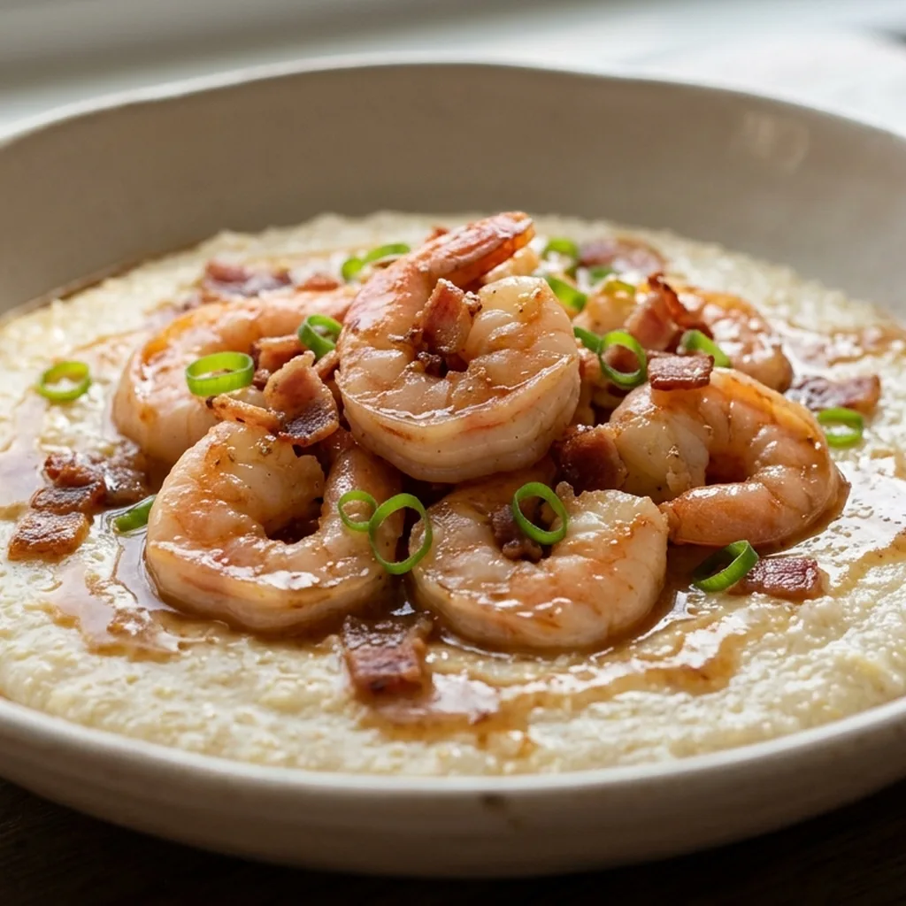 Shrimp and Grits — American recipe