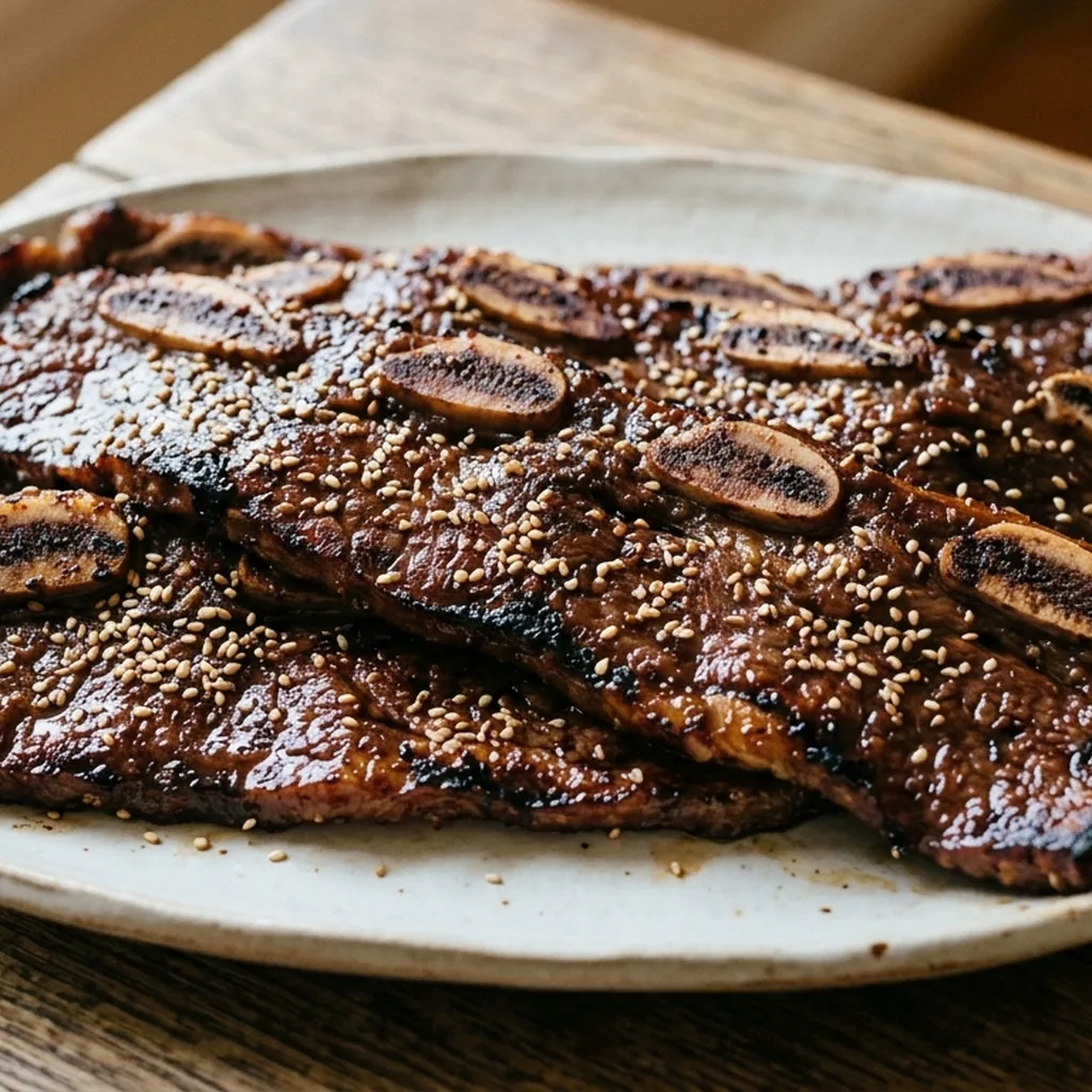 Galbi — Korean recipe