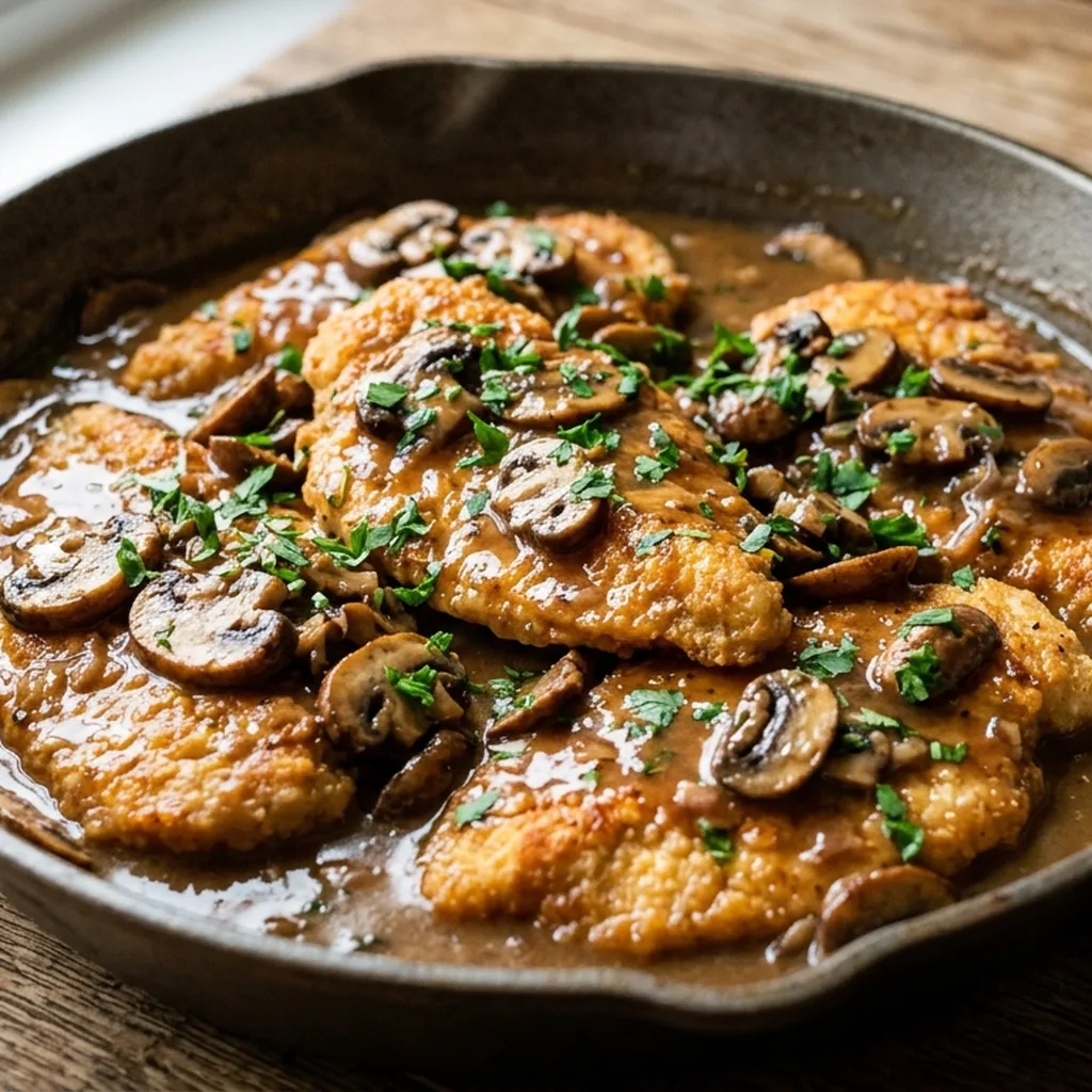 Chicken Marsala — Italian recipe