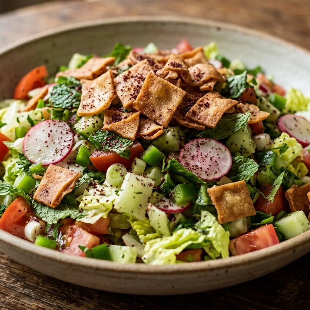 Fattoush — Middle Eastern recipe
