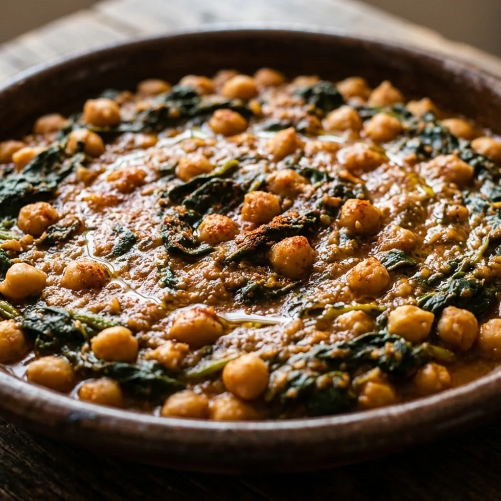 Espinacas con Garbanzos — Spanish recipe