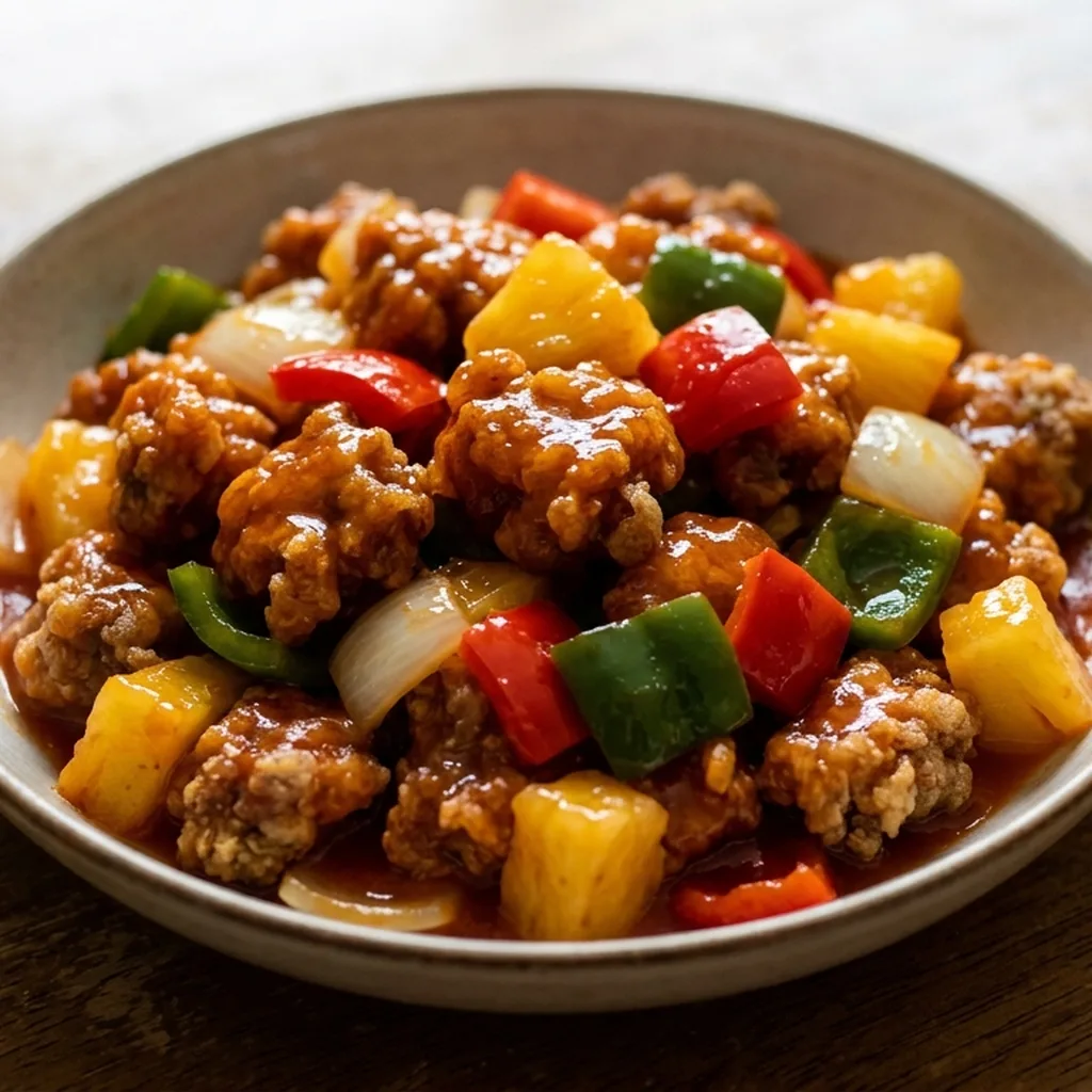 Sweet and Sour Pork — Chinese recipe