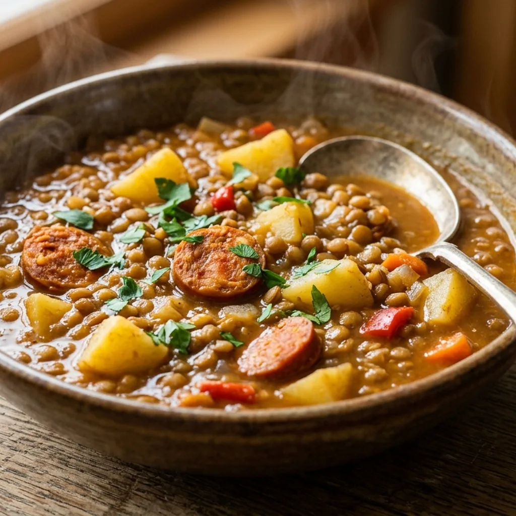 Spanish Lentil Stew — Spanish recipe