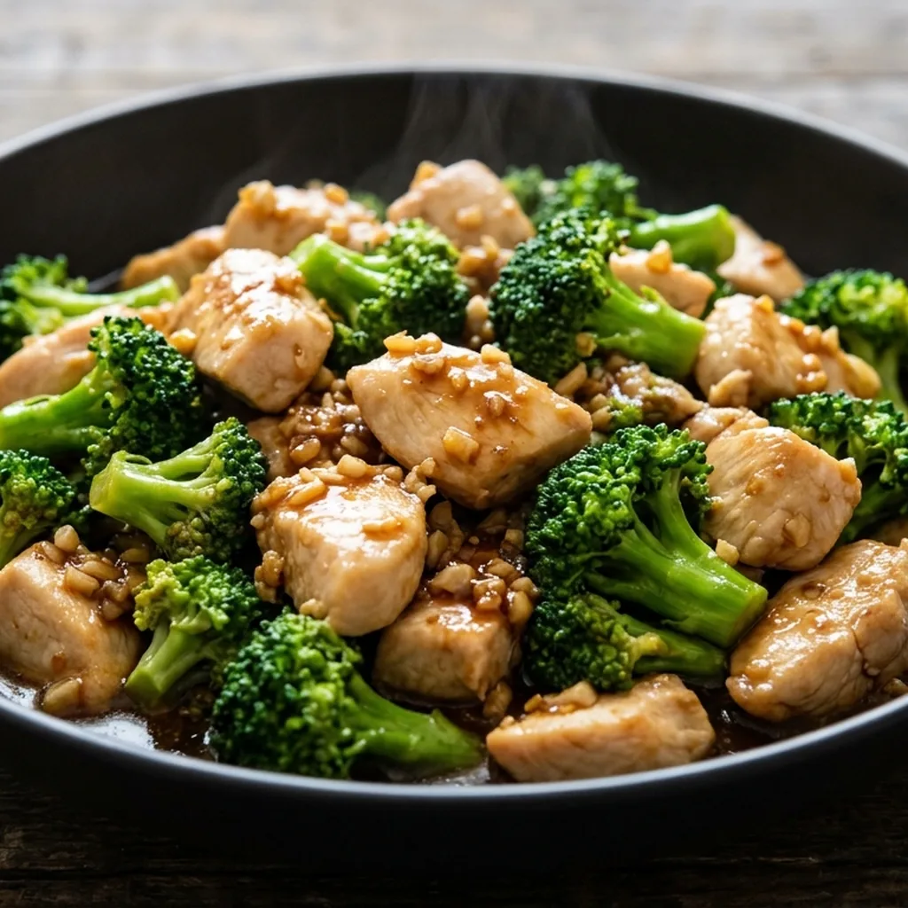 Chicken and Broccoli Stir Fry — Chinese recipe