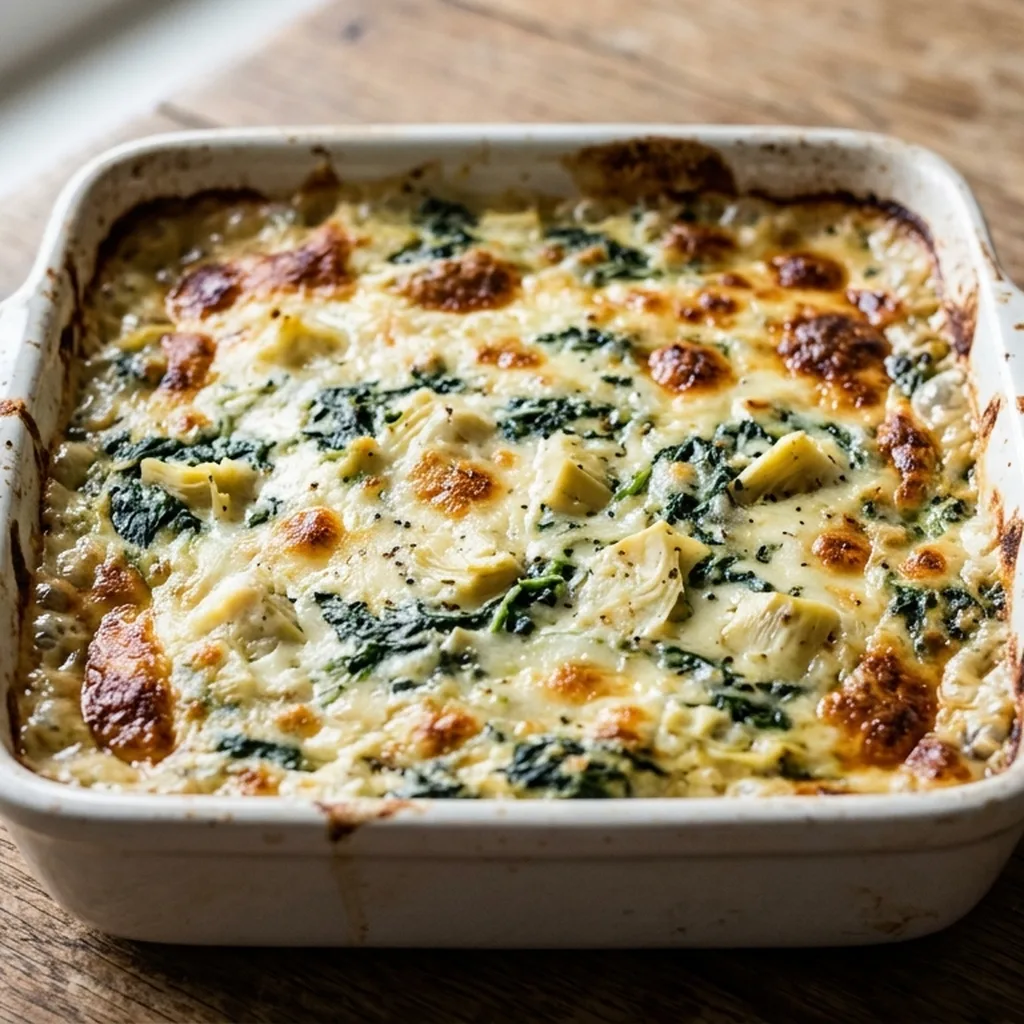 Spinach and Artichoke Dip — American recipe