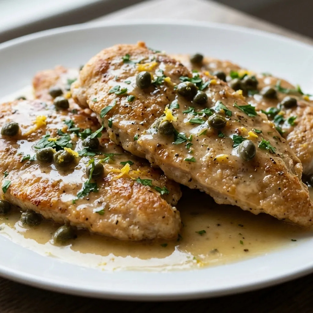 Chicken Piccata — Italian recipe