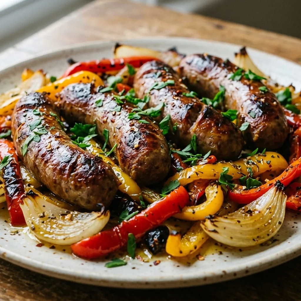 Italian Sausage and Peppers — Italian recipe