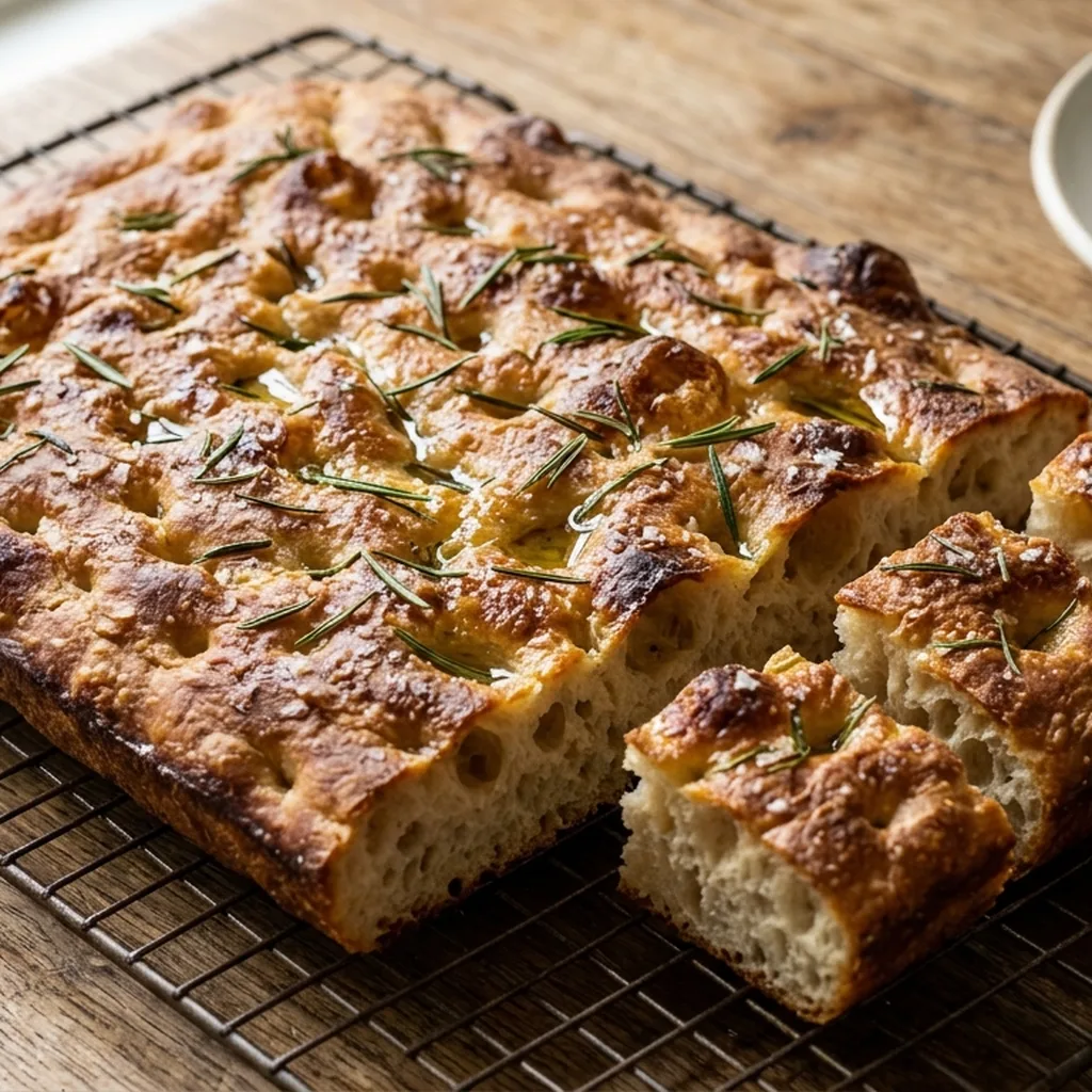 Focaccia — Italian recipe
