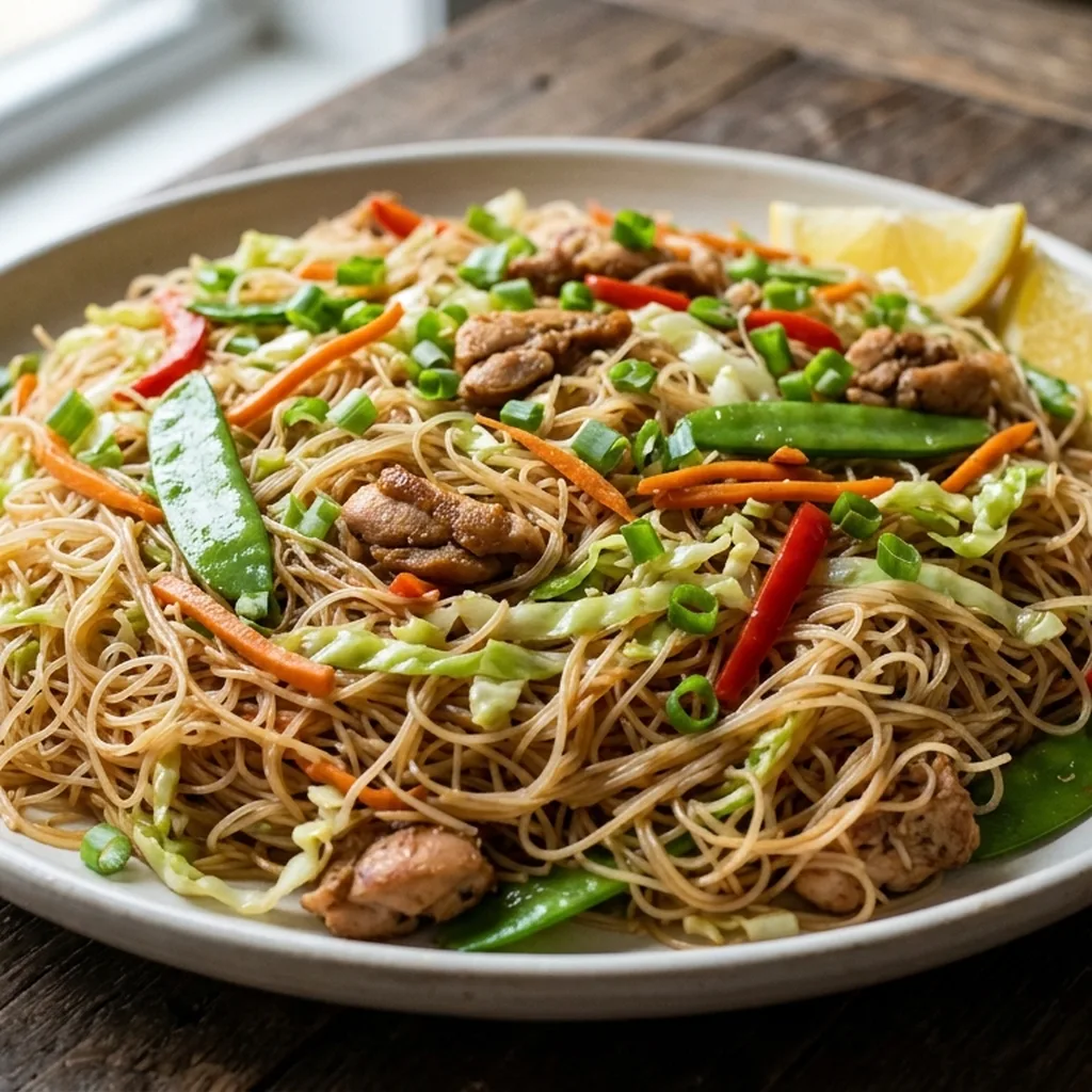 Pancit Bihon — Filipino recipe