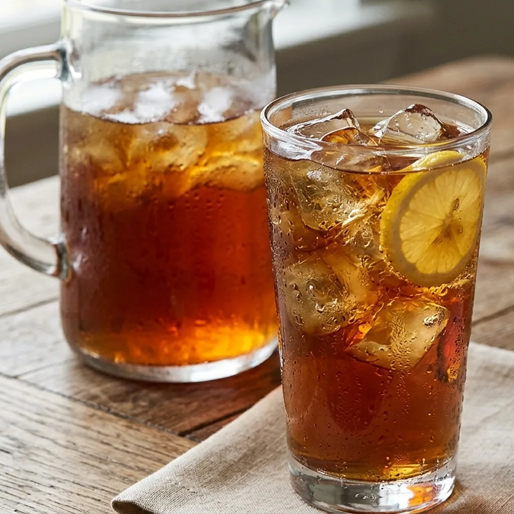 Sweet Iced Tea — American recipe