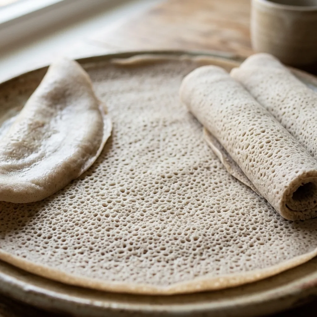 Injera — Ethiopian recipe