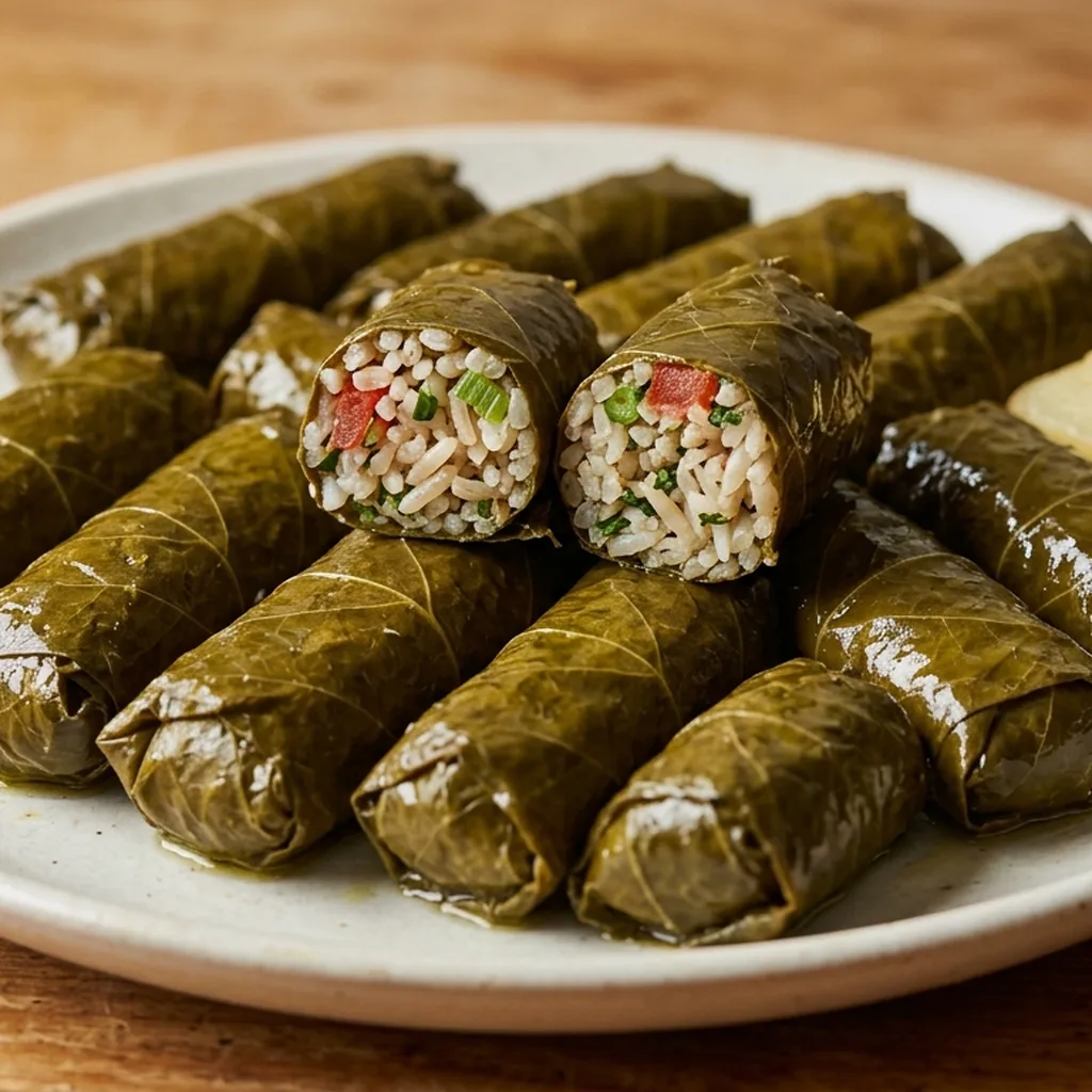 Stuffed Grape Leaves — Middle Eastern recipe