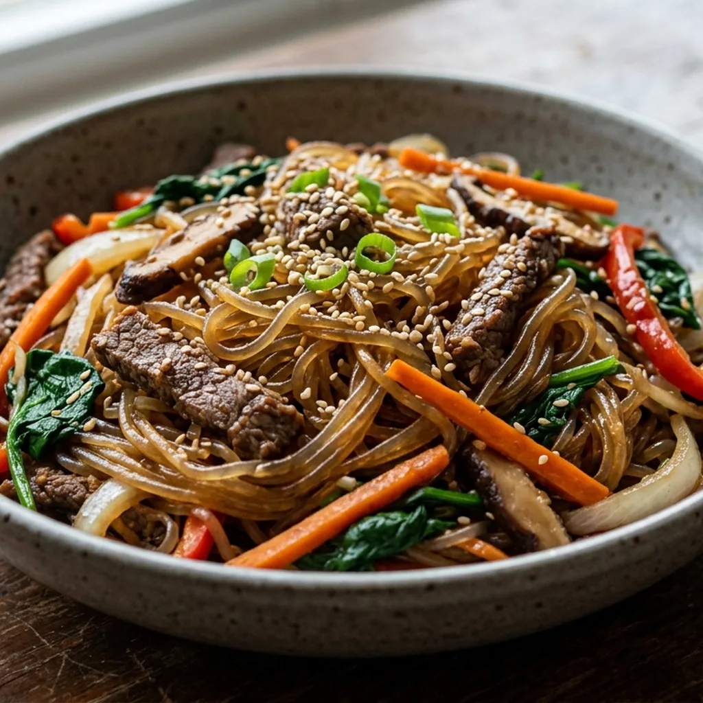 Japchae — Korean recipe