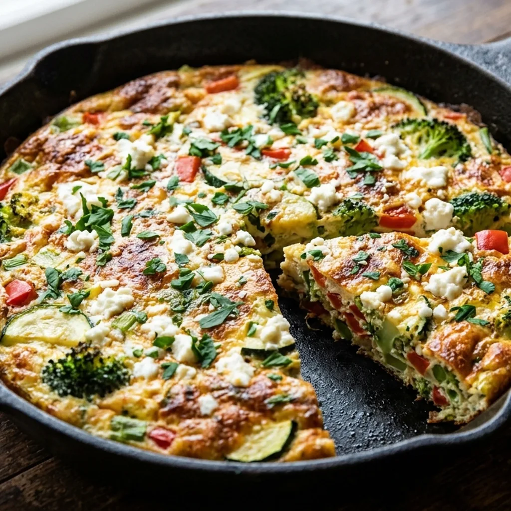 Vegetable Frittata — Italian recipe