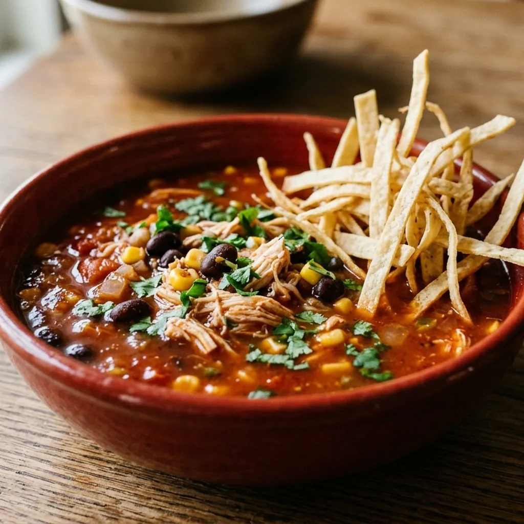 Chicken Tortilla Soup — Mexican recipe