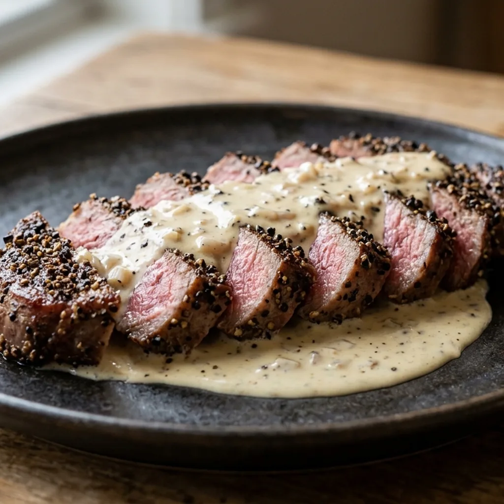 Steak au Poivre — French recipe