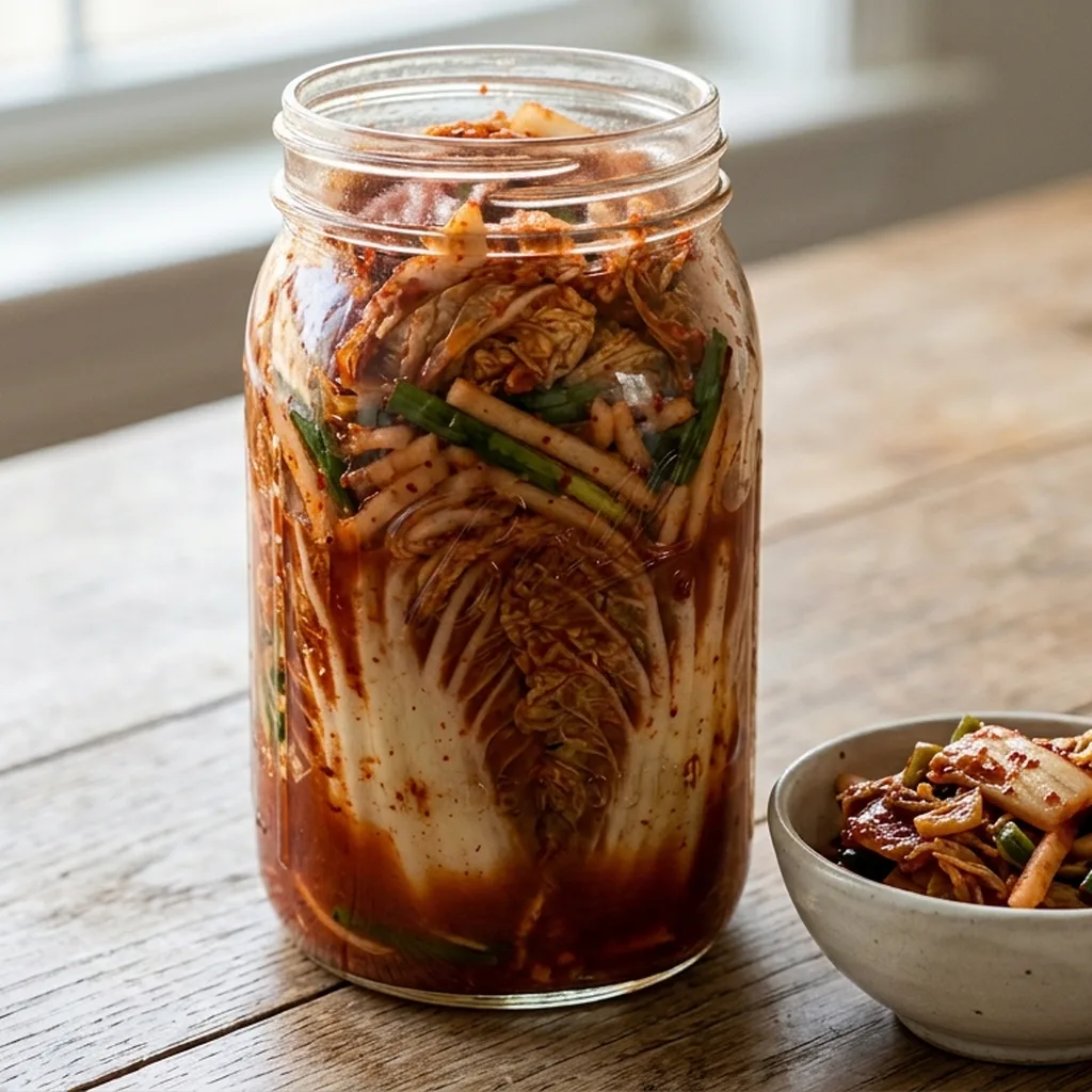 Napa Cabbage Kimchi — Korean recipe