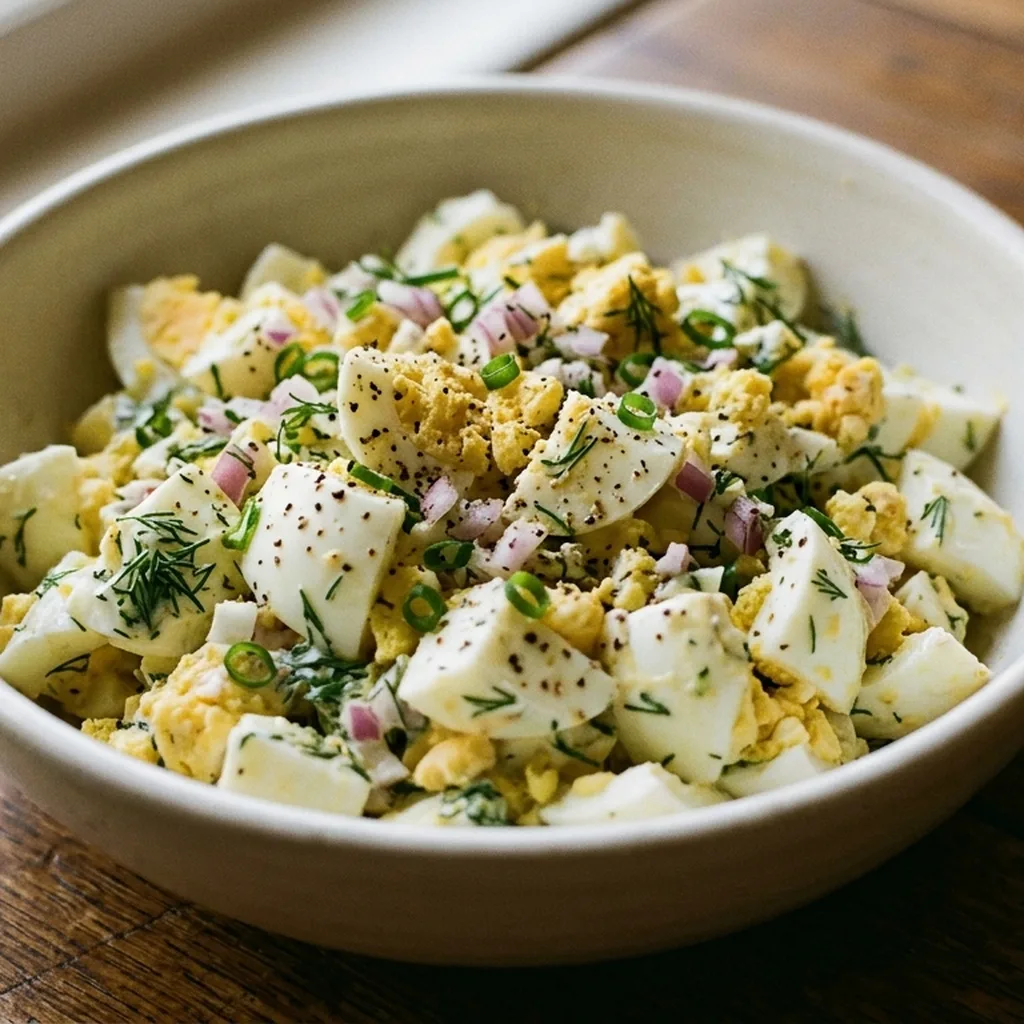 Egg Salad with Dill and Dijon