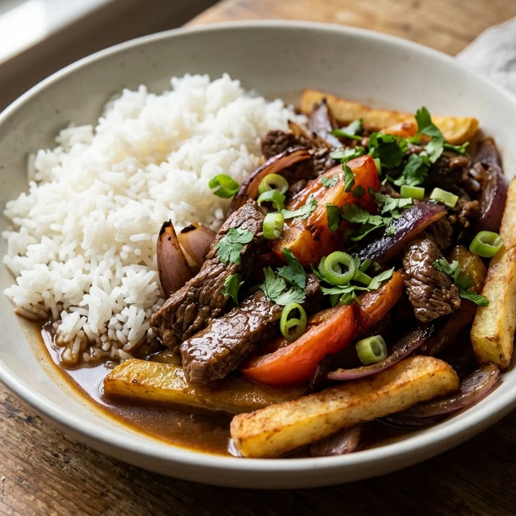 Lomo Saltado — Peruvian recipe