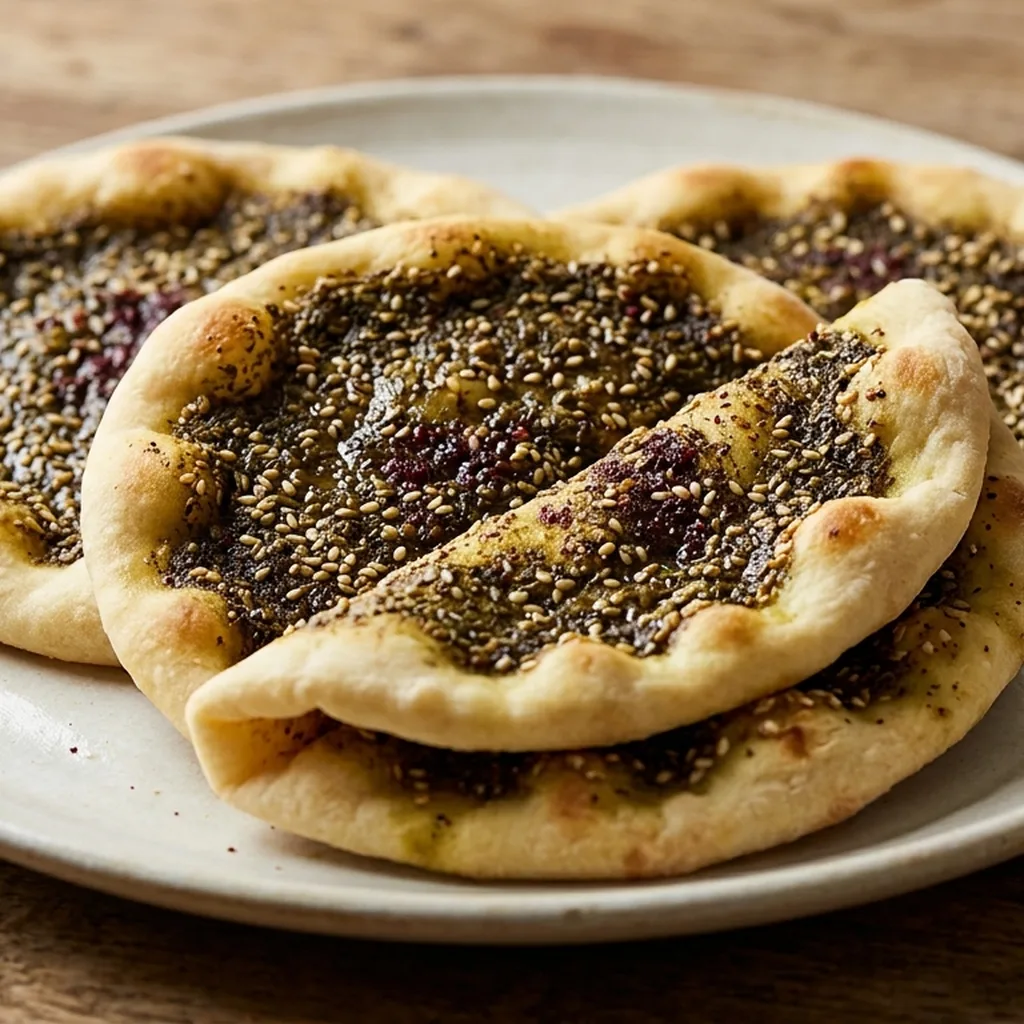 Manakish — Middle Eastern recipe