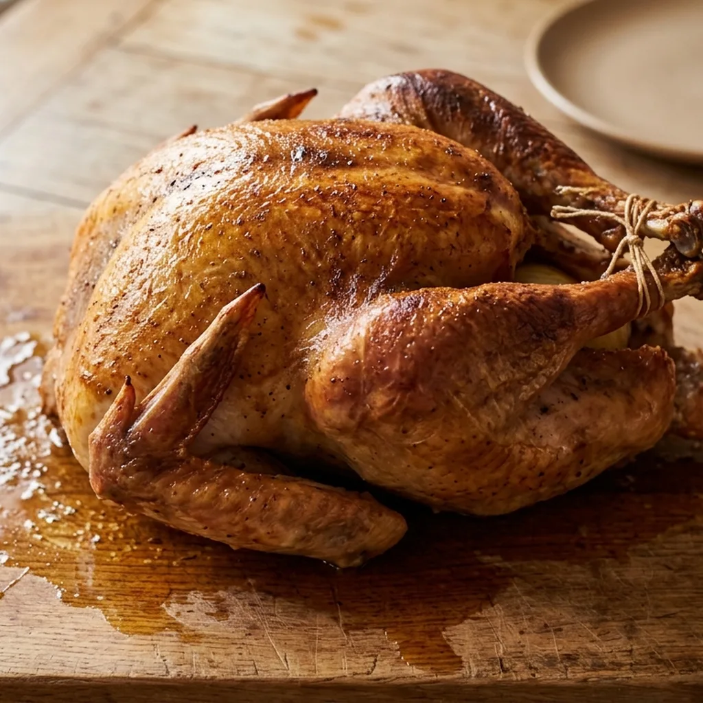 Dry-Brined Roast Turkey — American recipe