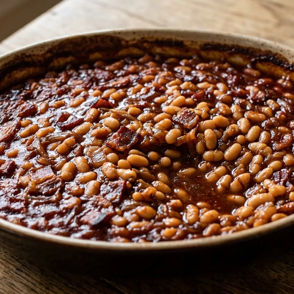 Molasses Baked Beans — American recipe