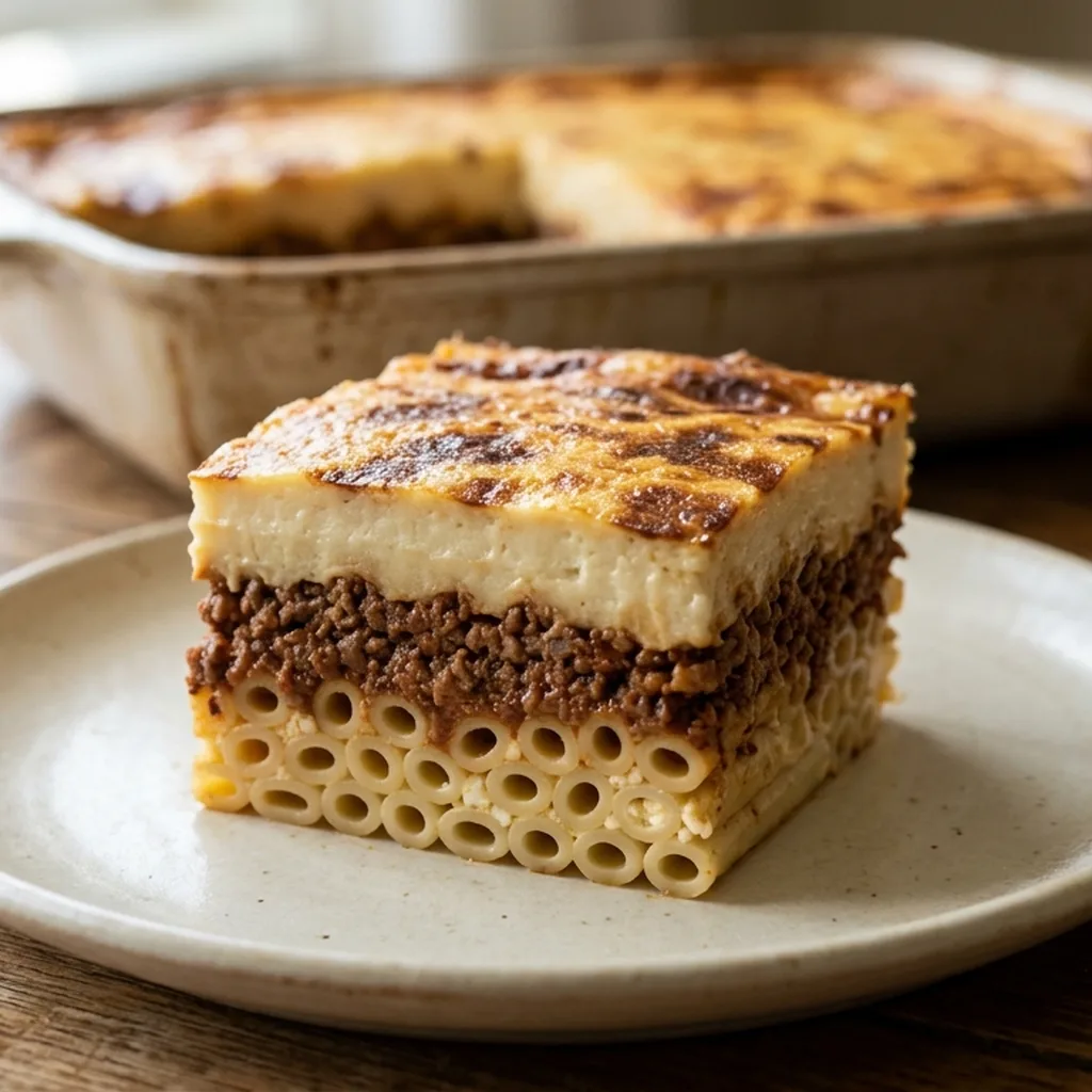 Pastitsio — Greek recipe