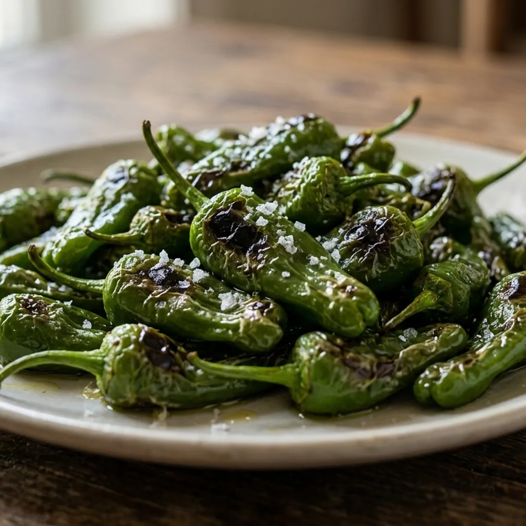 Pimientos de Padrón — Spanish recipe