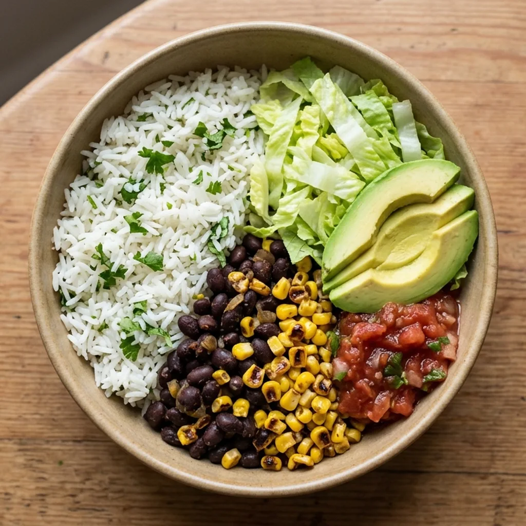 Black Bean Burrito Bowl — Mexican recipe