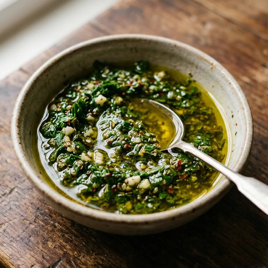 Chimichurri — Argentine recipe