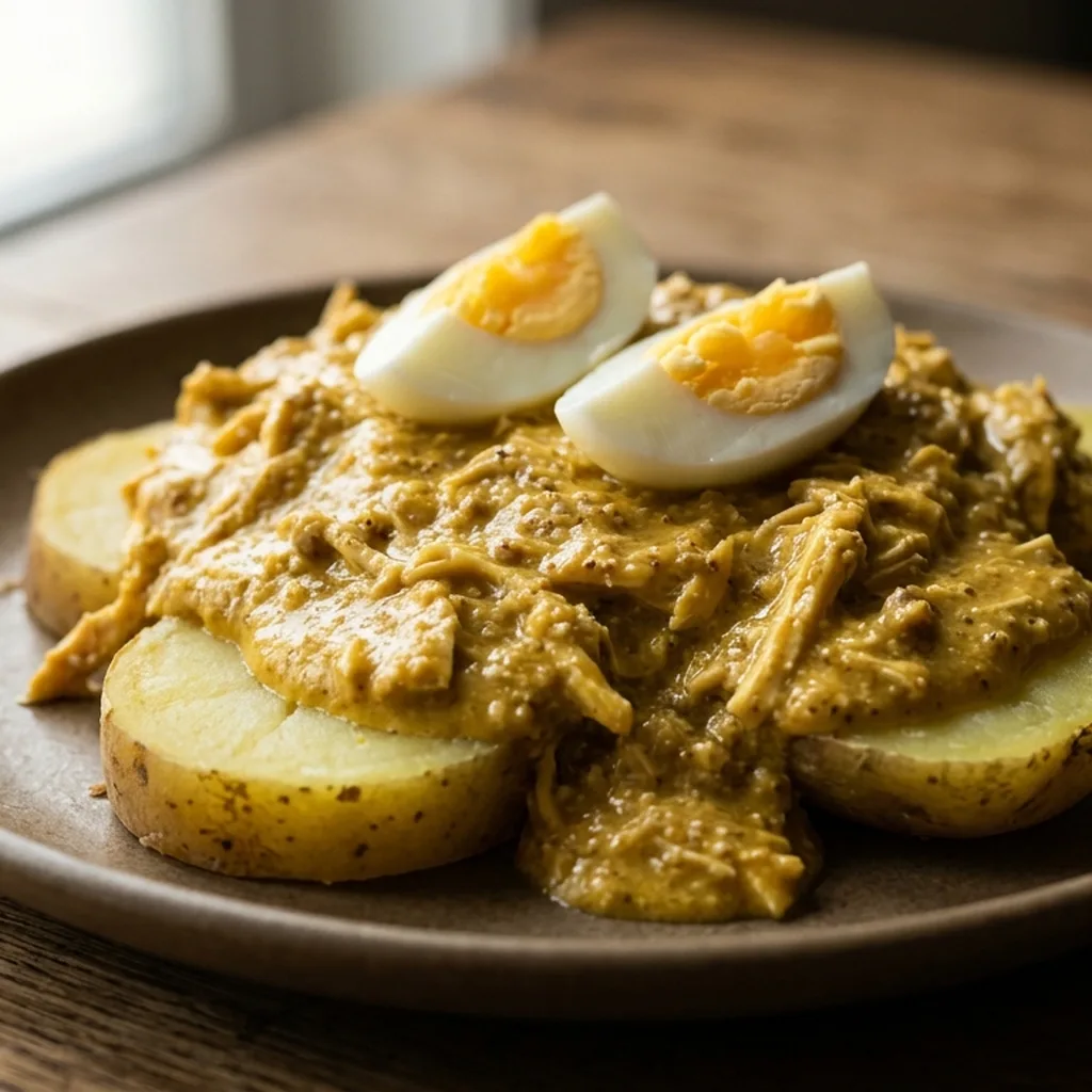 Ají de Gallina — Peruvian recipe
