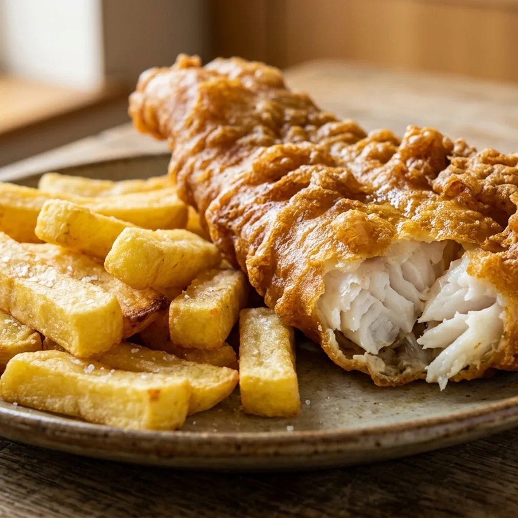 Beer-Battered Fish and Chips — British recipe