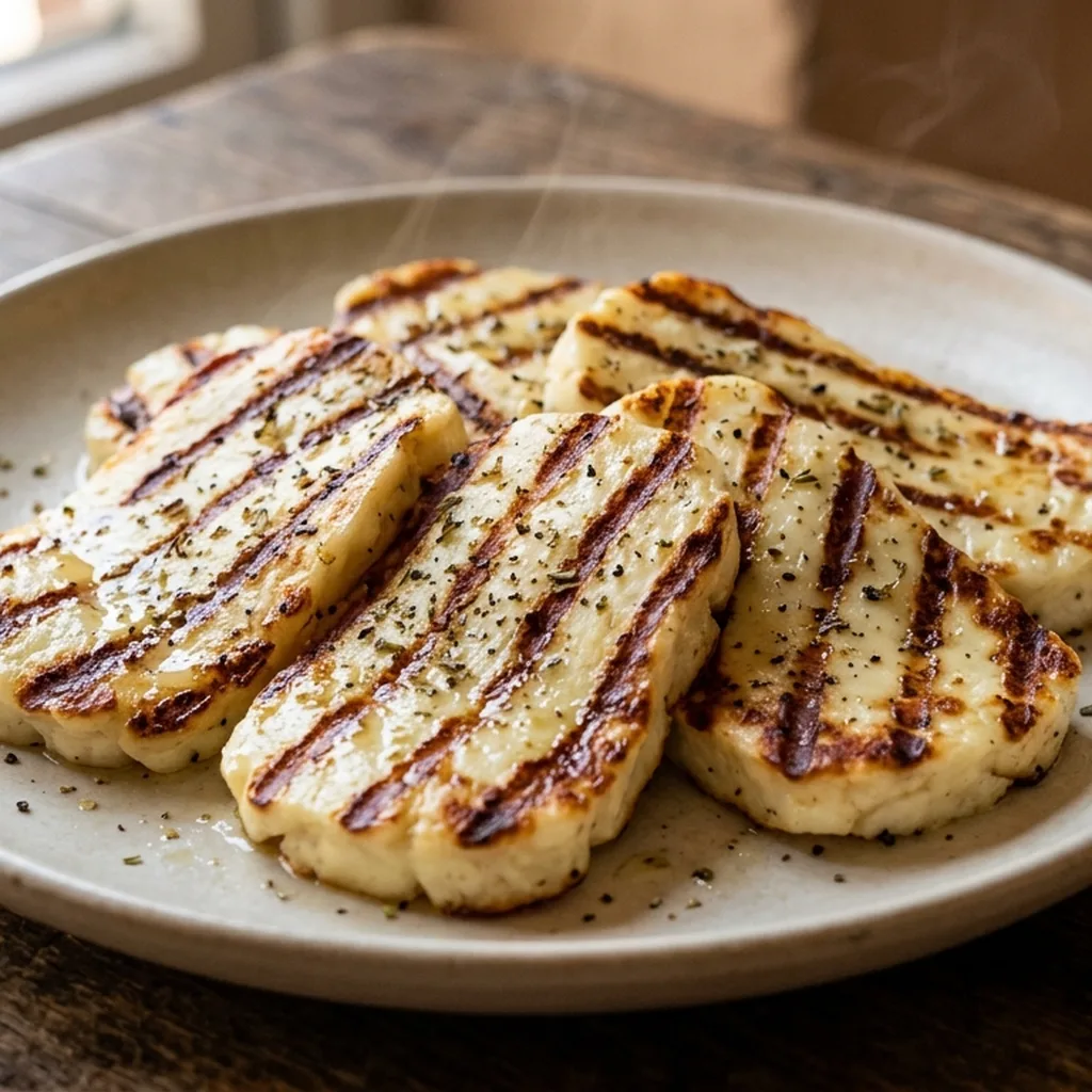 Grilled Halloumi — Middle Eastern recipe
