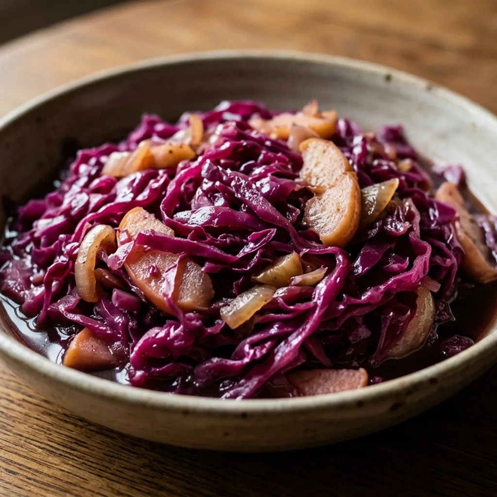 Braised Red Cabbage — German recipe